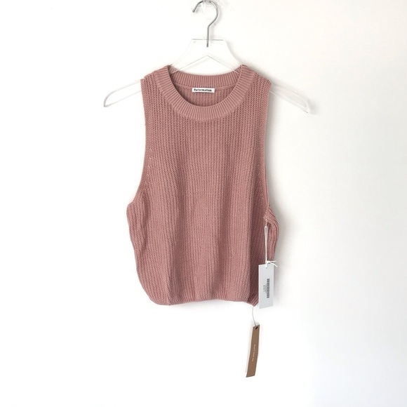 Reformation Lilac Knit Top Blush Pink - Picture 9 of 10